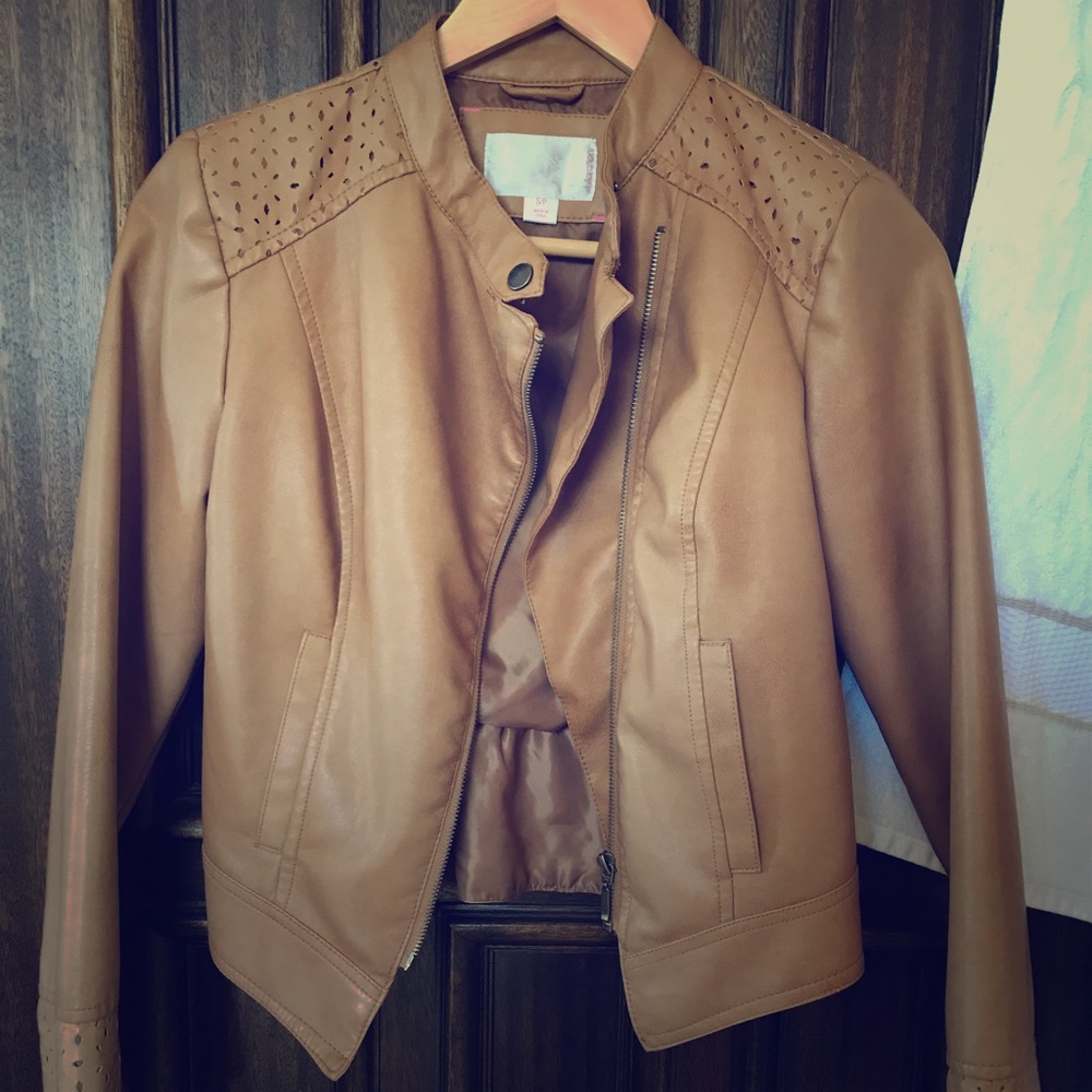 Leather jacket